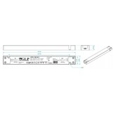 SLIM LED driver 75 watt 24 volt 3.125 Ampère - IP20 - compact - GLP - GTPC-75-24-S