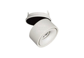 LED spot kantelbaar wit Ø 78 x 82mm - 10 watt - 3000K - 1712WIT Oslo10W - AANBIEDING