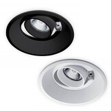 Opbouw armatuur - kantelbaar - KOMA ZWART