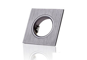 Kantelbare RVS LED spot behuizing - OH20 RVS zilverkleurig