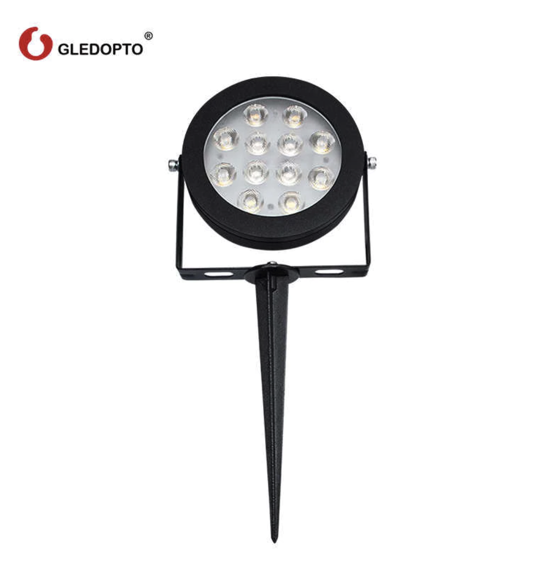 Gledopto Zigbee instelbare LED tuinspot RGBCCT 12 watt (2000K-6500K)