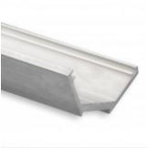 LED hoekprofiel 2 meter met half ronde cover 22,63mm x 8,06mm - C25ALU