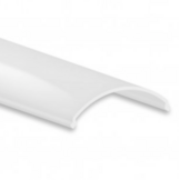 LED hoekprofiel 2 meter met half ronde cover 22,63mm x 8,06mm - C25ALU
