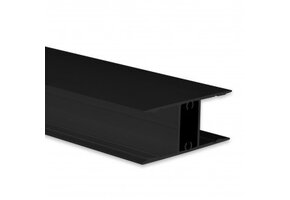 LED strip profiel Up Down - 2 meter met cover 46 mm x 18.5 mm - UpDown10Zwart
