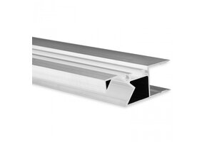 LED strip profiel Up Down - 2 meter met cover 50 mm x 18.5 mm - UpDown04ALU