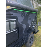 PRO COB LED strip RGB 14,4W 1200LM 450LED p/m IP20 24vdc - 5 meter