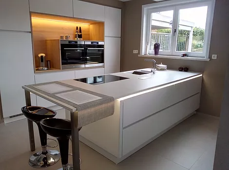 Waterdichte COB LED strip 2700K extra warm wit 9W 1020LM 480LED p/m 24VDC IP68 - 5 meter