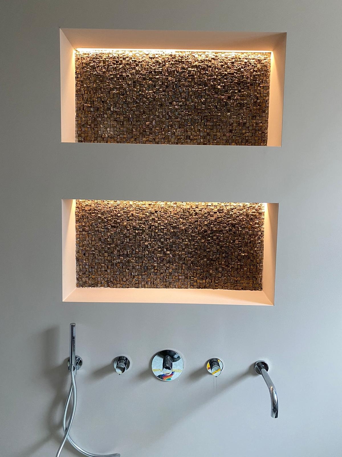 Waterdichte COB LED strip 2700K extra warm wit 9W 1020LM 480LED p/m 24VDC IP68 - 5 meter