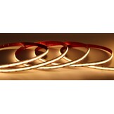 Waterdichte COB LED strip 2700K extra warm wit 9W 1020LM 480LED p/m 24VDC IP68 - 5 meter