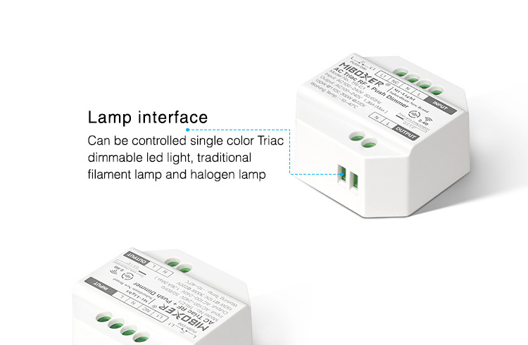 Draadloze AC TRIAC LED dimmer - Draadloze Fase afsnijding Dimmer - TRI-C1 Miboxer