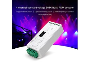 DMX Controller 512 4-Kanaal 12-24V MiBOXER D1-CX