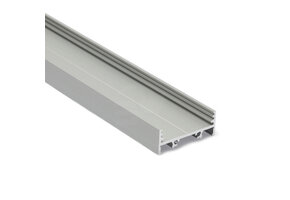 LED XL profiel 1 meter met opaal cover 33,4mm x 12,8mm - XL10ALU