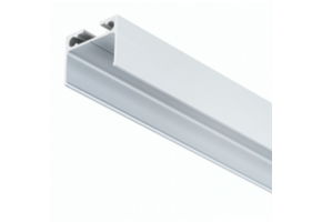 PN6V2 hoog LED opbouwprofiel - Geanodiseerd aluminium - afdekking naar keuze