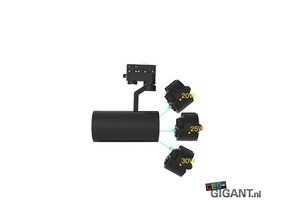 3- fase Trackspot Madrid, zwart, Railspot