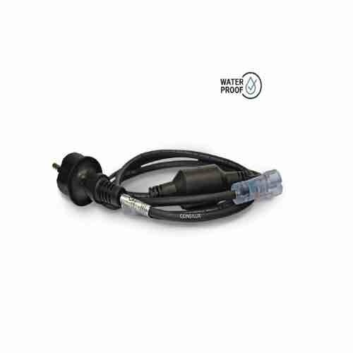 Koppelbare waterdichte LED Lichtslang - 2 meter - natuurlijk wit 4000K 230V 12W + stroomkabel 1,5m - STARTSET PRO