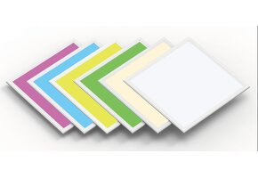 LED paneel - RGBCCT - tunable white - schakel tussen kleuren koud en warm wit - 60x60cm
