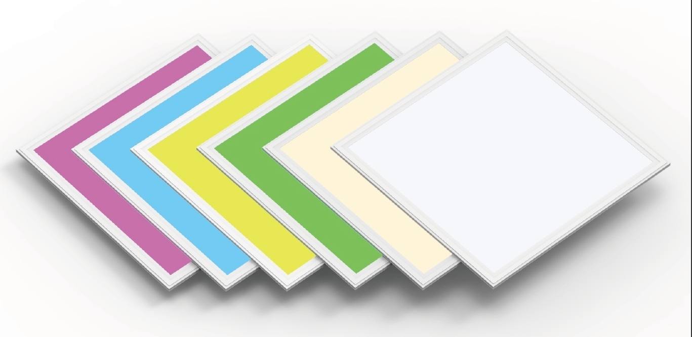 LED paneel - RGBCCT - tunable white - schakel tussen kleuren koud en warm wit - 60x60cm