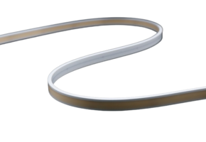 Waterdichte COB LED strip warm wit 12 volt 9W 1020LM 480LED p/m IP68 3000K - 5 meter