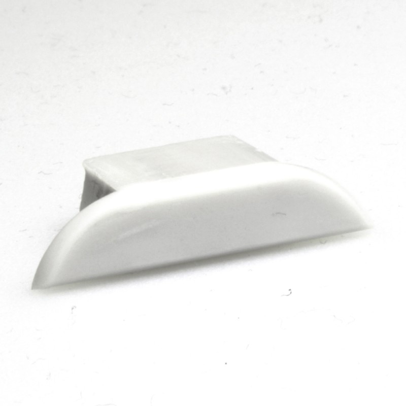 17.1WIT eindkap zonder kabeldoorvoer