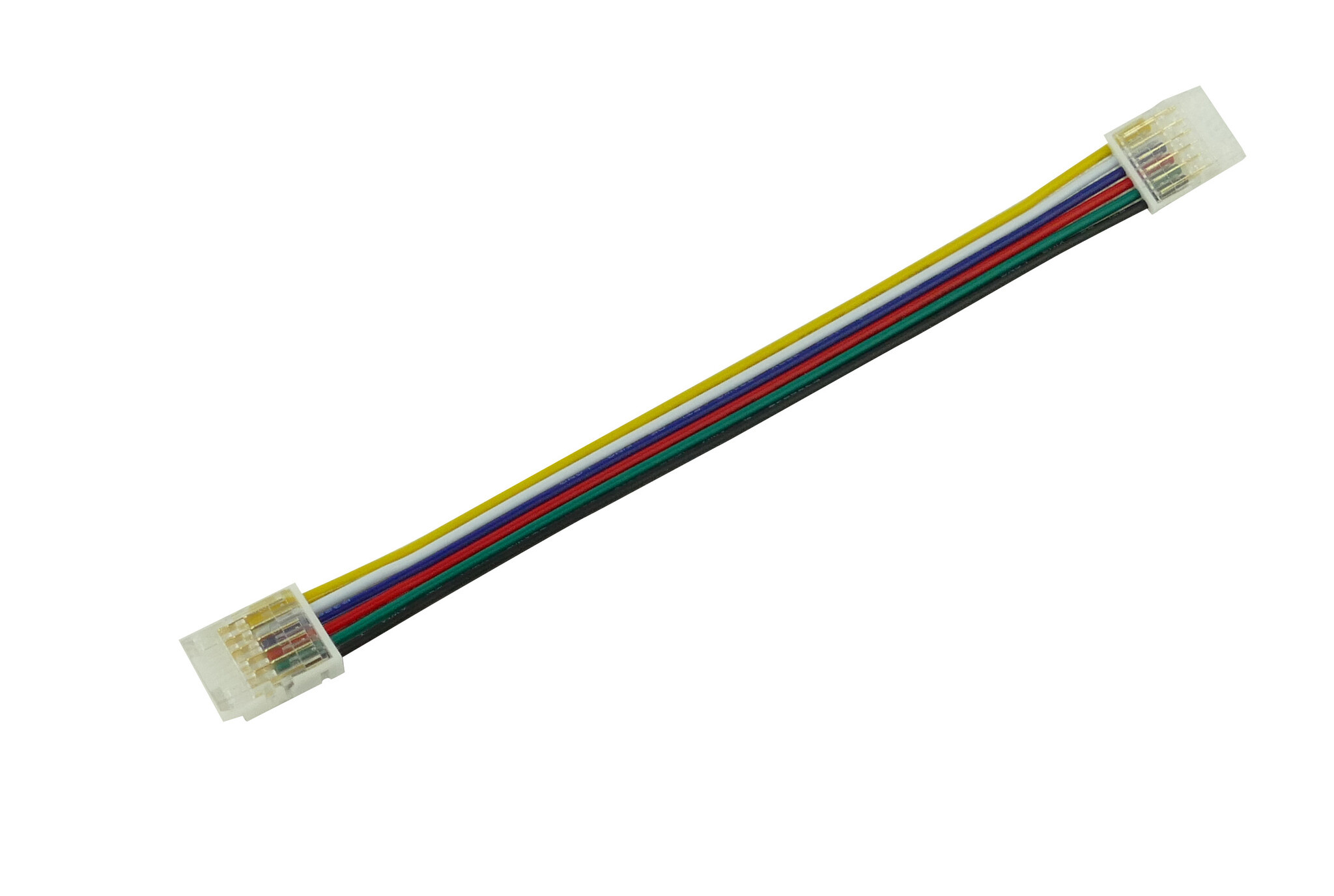 12mm RGBCCT LED strip connector 2 zijdig – soldeervrij – klik connector – 12mm 96 LED's - IP20