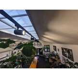 3-fase track rail - zwart - 4 meter