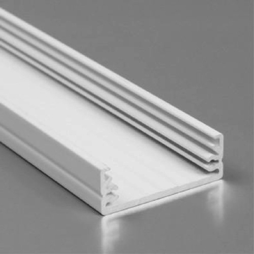 Wit LED XL profiel 2 meter met lage afdekking 32mm x 11 mm - XL24WIT