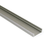 Wit LED XL profiel 2 meter met lage cover 32mm x 11 mm - XL24WIT