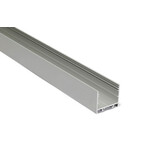 LED XL profiel 4 meter met lage cover 33,4mm x 29,6mm - XL11ALU
