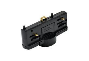 3-fase spanningsrail adapter zwart