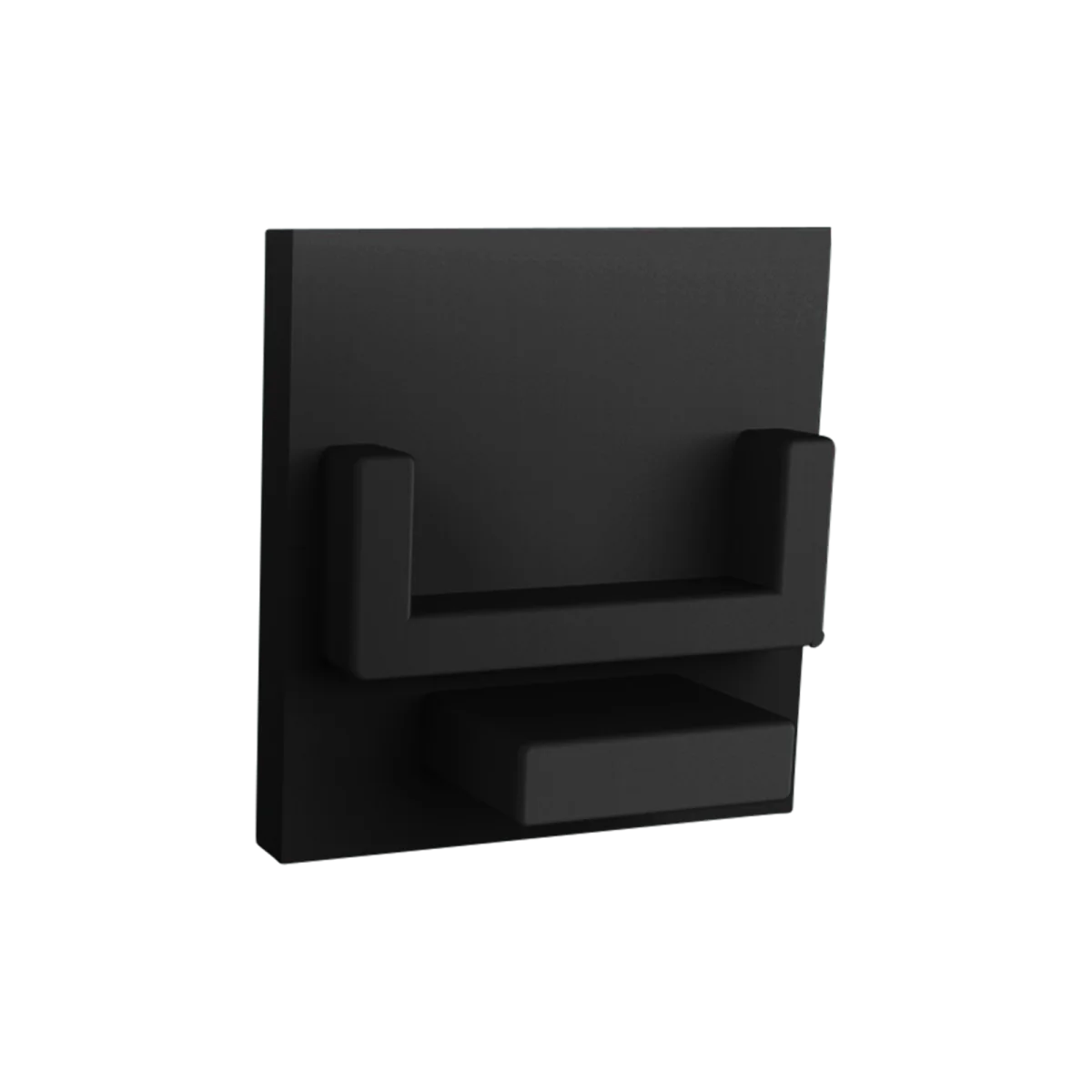 Eindkap zonder kabeldoorvoer - 318ZWART