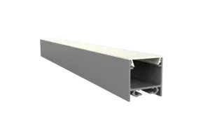 LED opbouw profiel met klikcover 20 mm x 20 mm - 318ALU