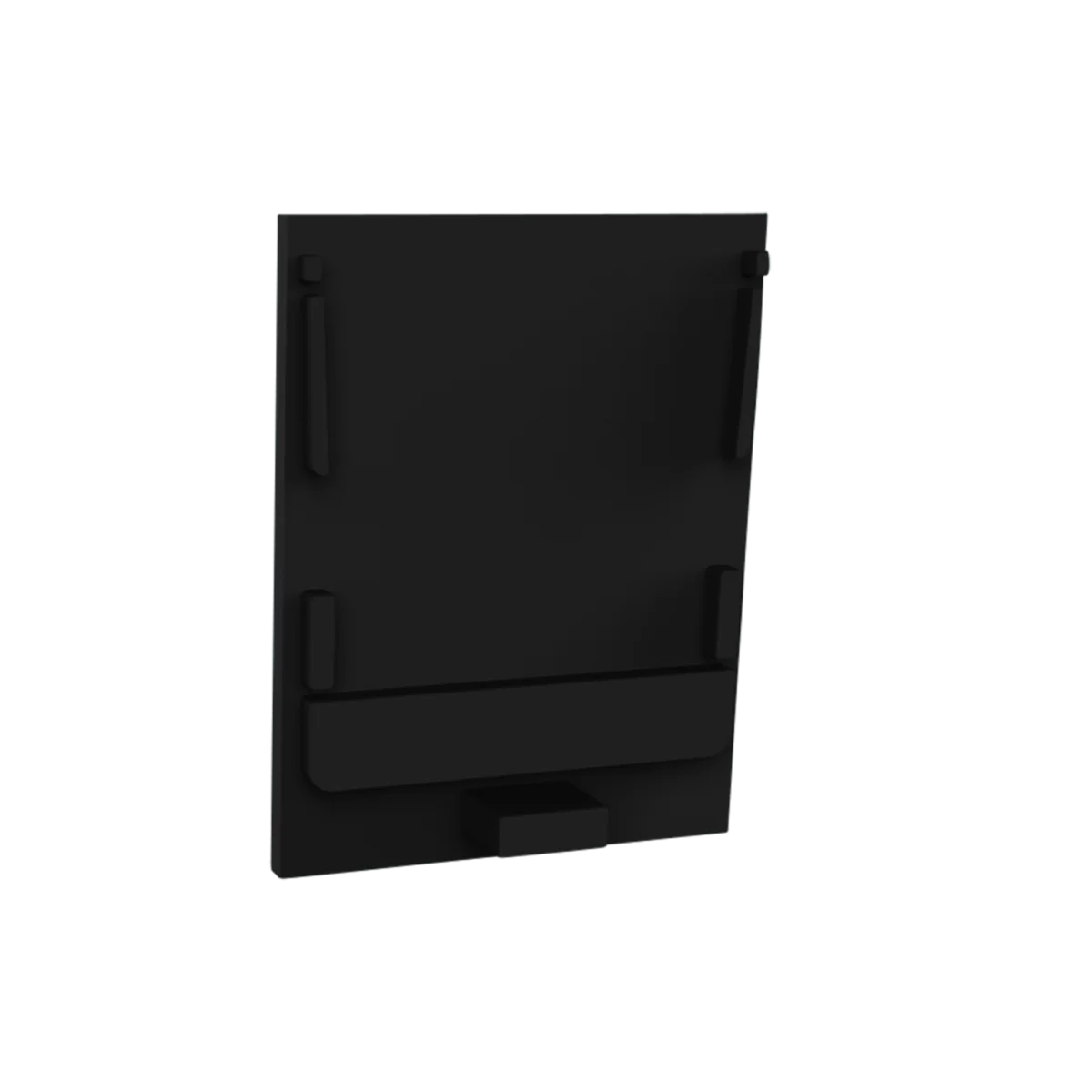 Eindkap zonder kabeldoorvoer - XL340ZWART