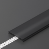 20 meter Losse LED strip profiel klikafdekkap - Zwart - VARIO30-01 ACDE-9/TY, VARIO30-01 ACDE-9/TY, VARIO30-02 ACDE-9/TY - afdekking naar keuze