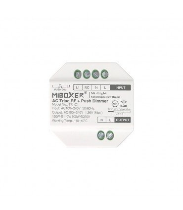 Trackrail Draadloze Fase Afsnijding LED controller - TRI-C1WR
