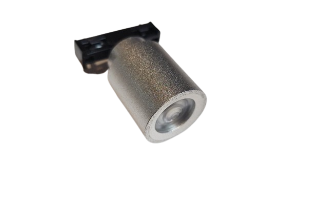 LED Vitrine Spot Show Type Track spot ZOOM Warm Wit - Zilver