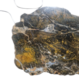 Versteend houten design lamp -  Dual White - 2700k - 6500k - #101