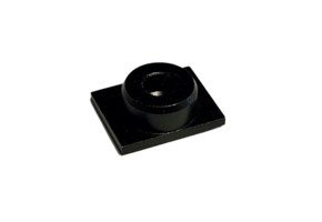 Eindkappen voor de Zwarte vierkante trackrail.