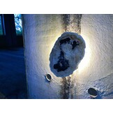 Versteend houten design lamp -  Dual White - 2700k - 6500k - #104