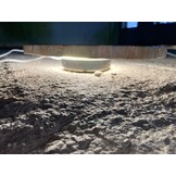 Versteend houten design lamp -  Dual White - 2700k - 6500k - #104