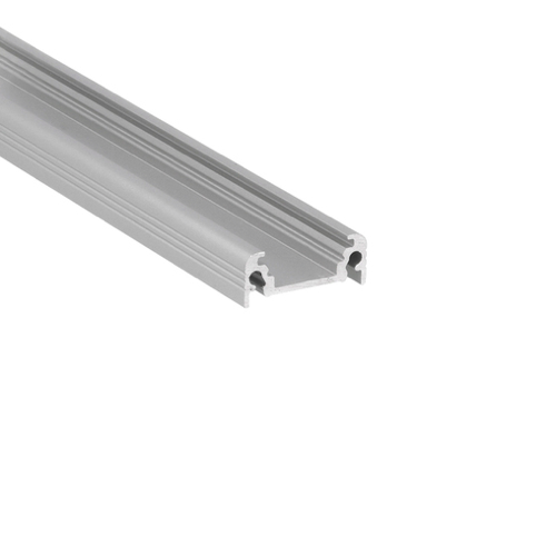 LED profiel 4 meter met afdekking 24 mm x 9 mm - 210ALU