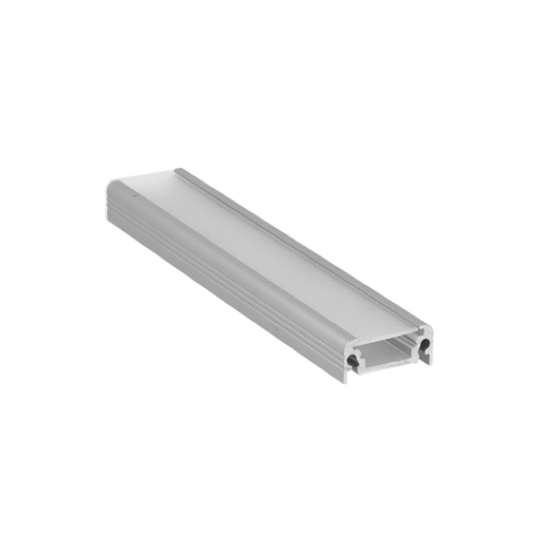 LED profiel 4 meter met afdekking 24 mm x 9 mm - 210ALU