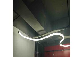 Montageklem met kabel voor plafondmontage Neon Flex 30mm