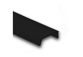 80 meter Losse LED strip profiel cover - Zwart - 304, 318, 323, stuc300, stuc400, gips300, gips400