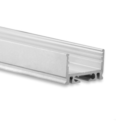 LED strip profiel 2 meter met opaal klikcover 23mm x 13mm - XL08.1ALU