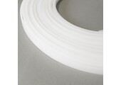 20 meter Losse LED strip profiel klikafdekkap - opaal - SLIM8 / SMART10 AC2/Z