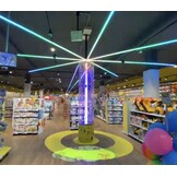 Zwart kabel ophangsysteem voor LED profiel, XL306ALU, XL306WIT, XL306ZWART, XL340ALU, XL340WIT, XL340ZWART- kabels voor LED profiel - ZWART