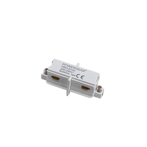 1-FASE rail koppelstuk - wit