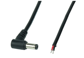 Hoek Male DC verlengkabel 100cm - SPOSDC-Y-P25L-1.0