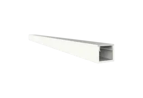 Wit SLIM LED strip profiel met klikcover 10 mm x 8 mm - SLIM308WIT