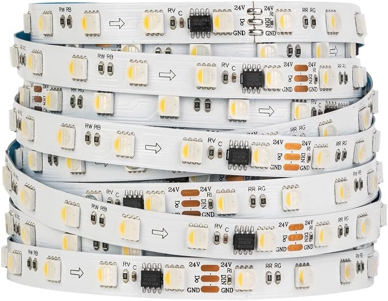 DIGILED LED strip WS2814 RGBWW 18W 24VDC IP30 5m Rol - PIXEL PRO